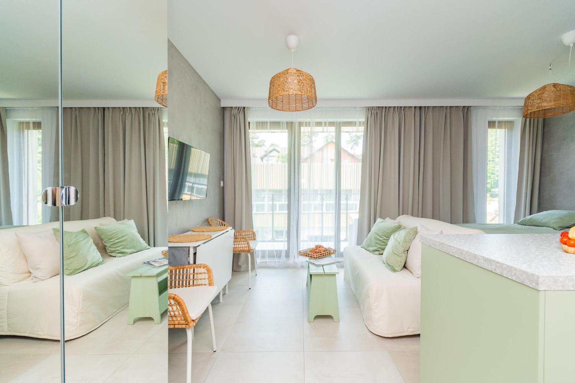 Apartamenty Mierzeja - Stegna Park Studio, 500 M Od Plazy Buitenkant foto
