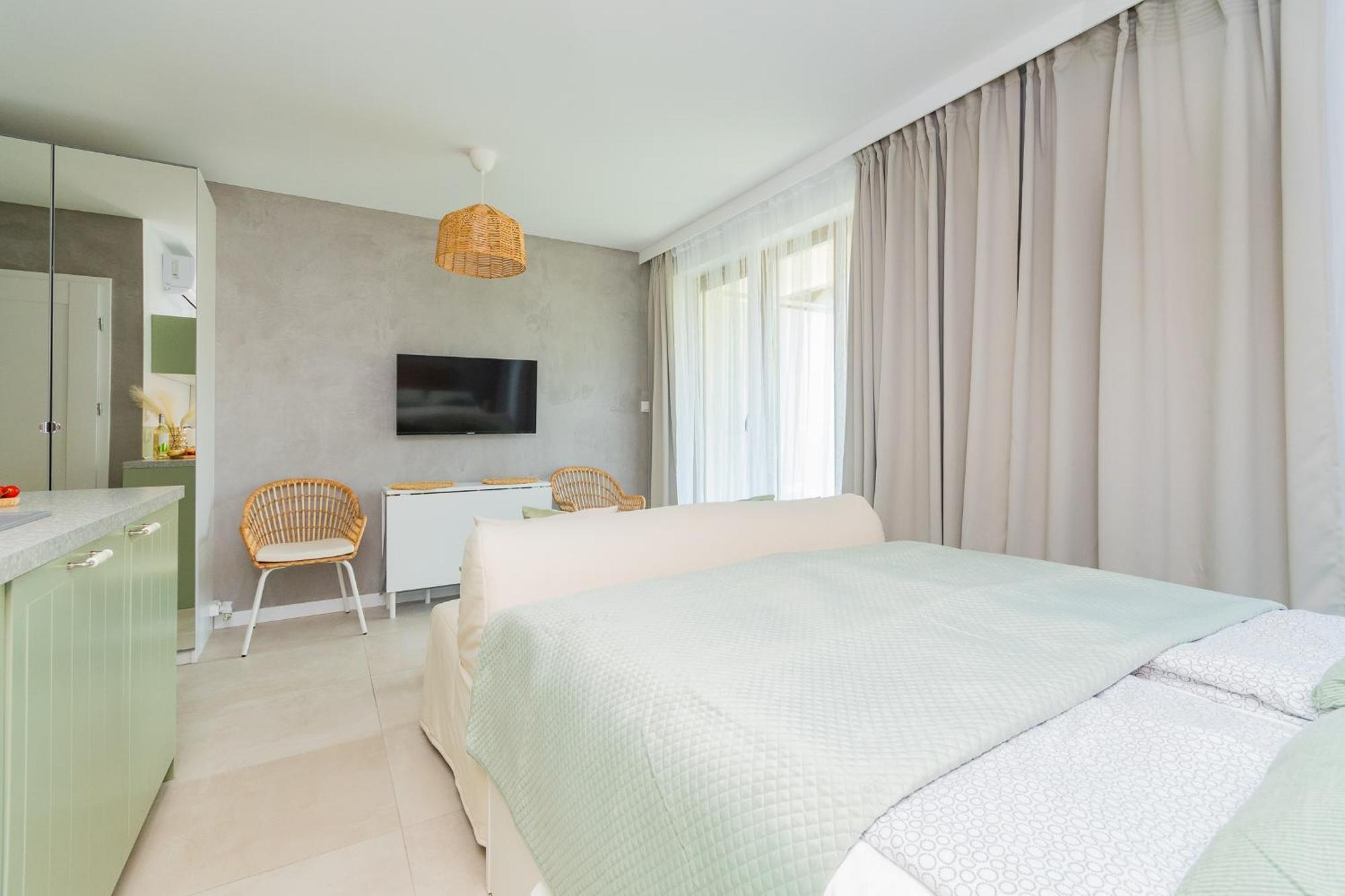 Apartamenty Mierzeja - Stegna Park Studio, 500 M Od Plazy Buitenkant foto