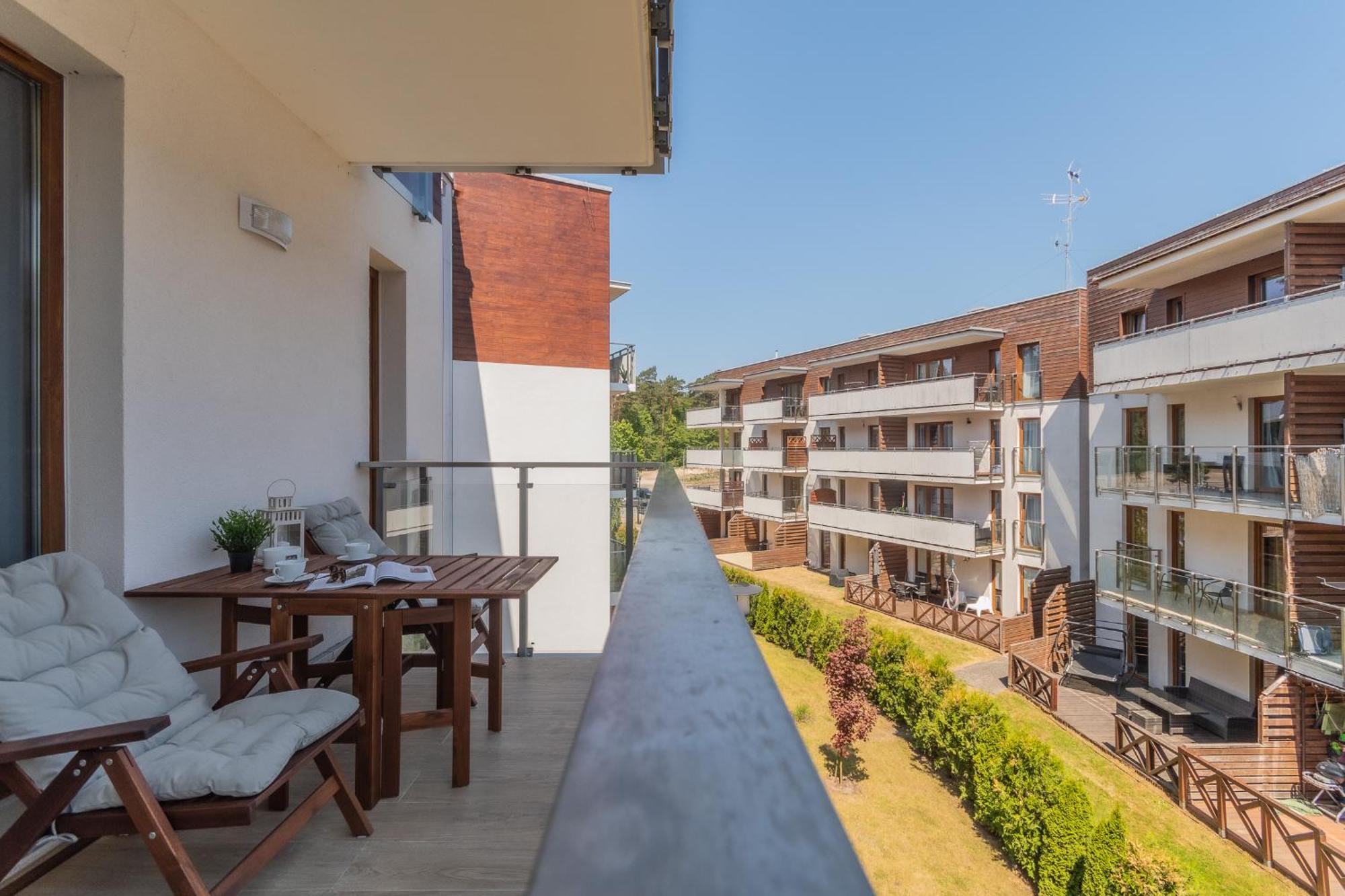 Apartamenty Mierzeja - Stegna Park Studio, 500 M Od Plazy Buitenkant foto