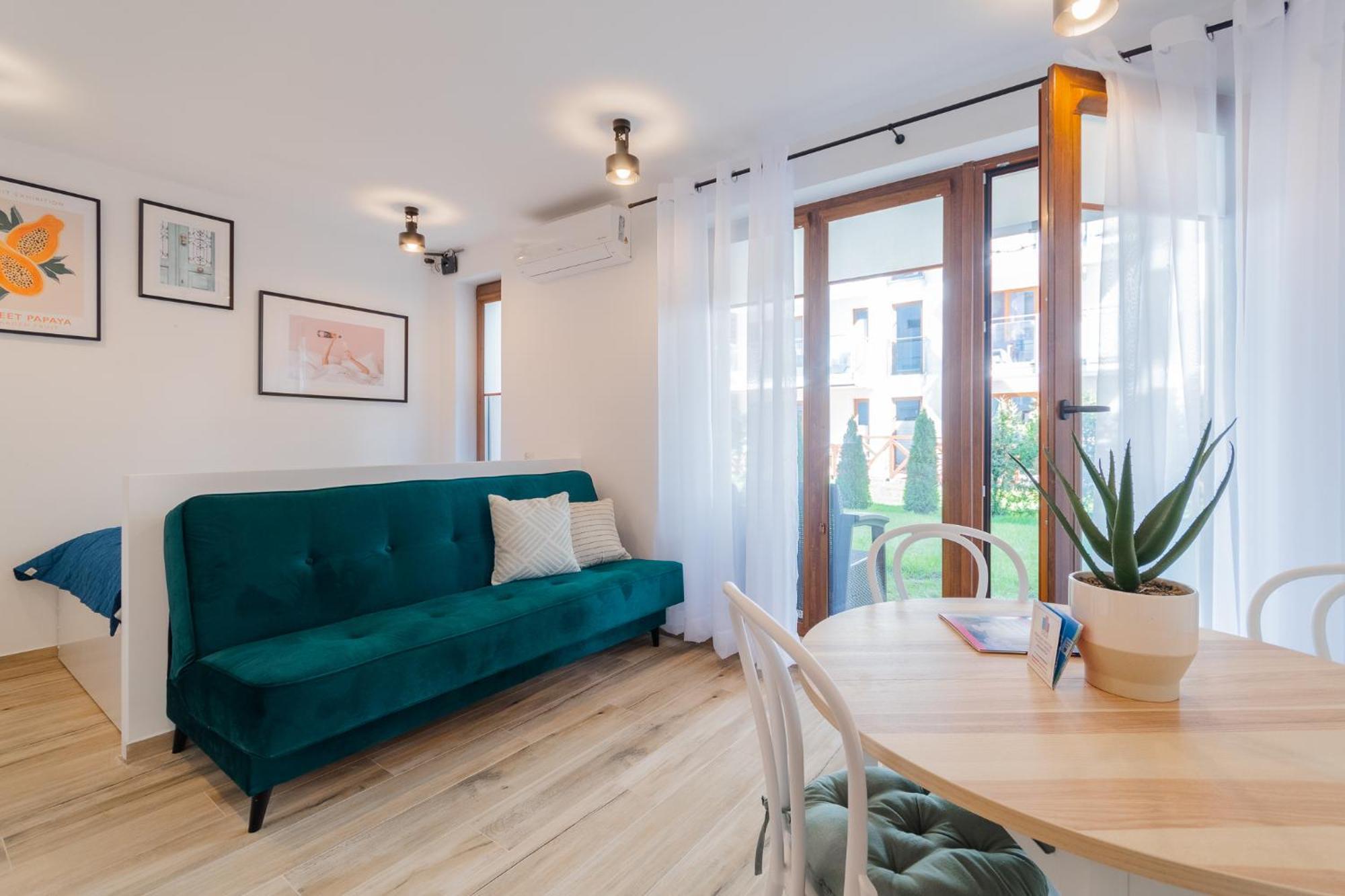 Apartamenty Mierzeja - Stegna Park Studio, 500 M Od Plazy Buitenkant foto